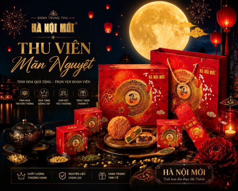 HÀ NỘI MỚI - TINH HOA HÀ THÀNH CHUẨN MỰC QUÀ TẶNG CAO CẤP 